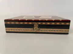 Mid-20th Century Inlaid Moroccan Playing Card Case Box