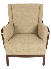 Frits Henningsen Mahogany Chair in BDDW fabric