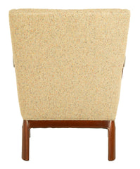 Frits Henningsen Mahogany Chair in BDDW fabric