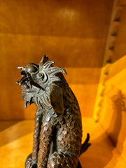 19th Century Chinese Bronze Chimera Guardian Figure