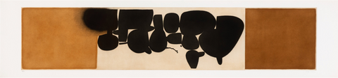Victor Pasmore (1908-1998), Earth and Sky, 1976. Etching and aquatint in colors on wove paper