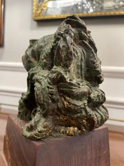 French Bronze 'Head of a Woman' by Emile Antoine Bourdelle,