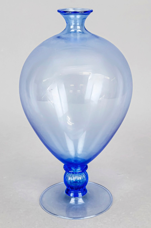 Italian Murano Venini Vase Designed by Vittorio Zecchin