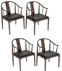 Set of Four "China Chairs" for Fritz Hansen by Hans Wegner