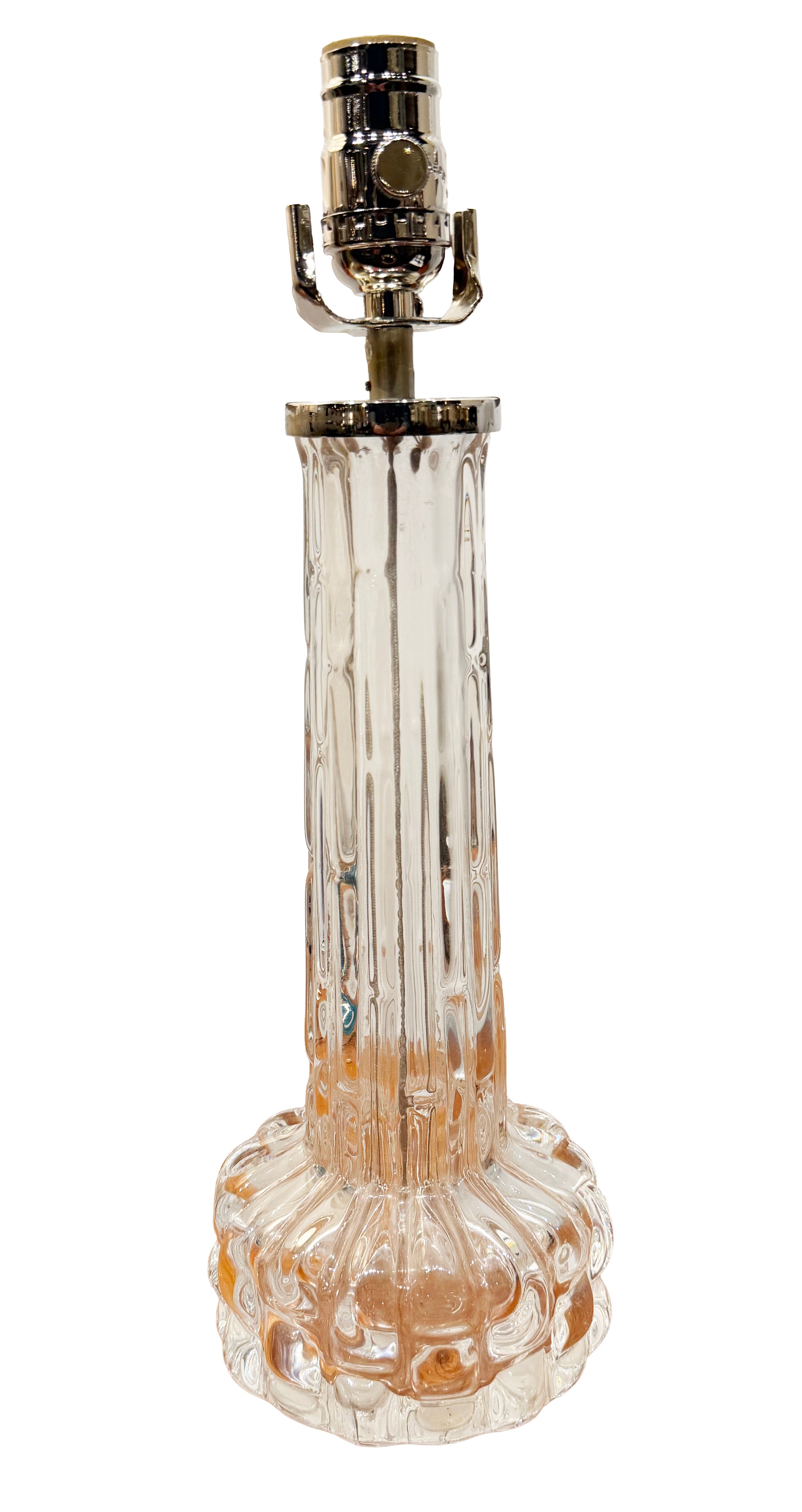 Art Glass Table Lamp by Carl Fagerlund for Orrefors