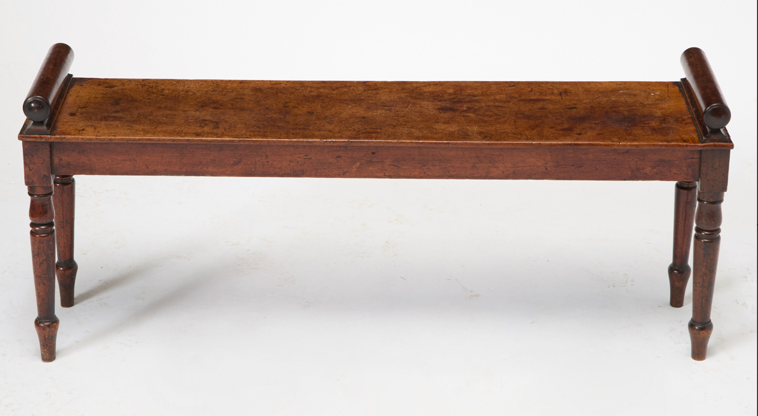 Regency Mahogany Hall Bench
