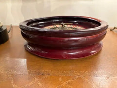 19th Century Continental Roulette Wheel with Lacquered Finish