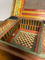 18th Century French Straw Marquetry, 'Marqueterie de Paille' Work Box