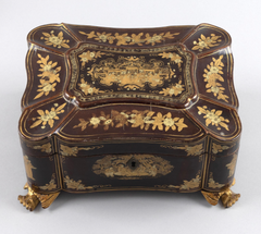 Chinese Lacquer Dresser Box