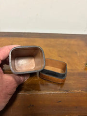 Vintage Italian Leather Gambling Dice Cup