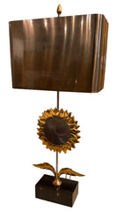 A Maison Charles Sunflower Form Lamp