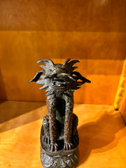 19th Century Chinese Bronze Chimera Guardian Figure