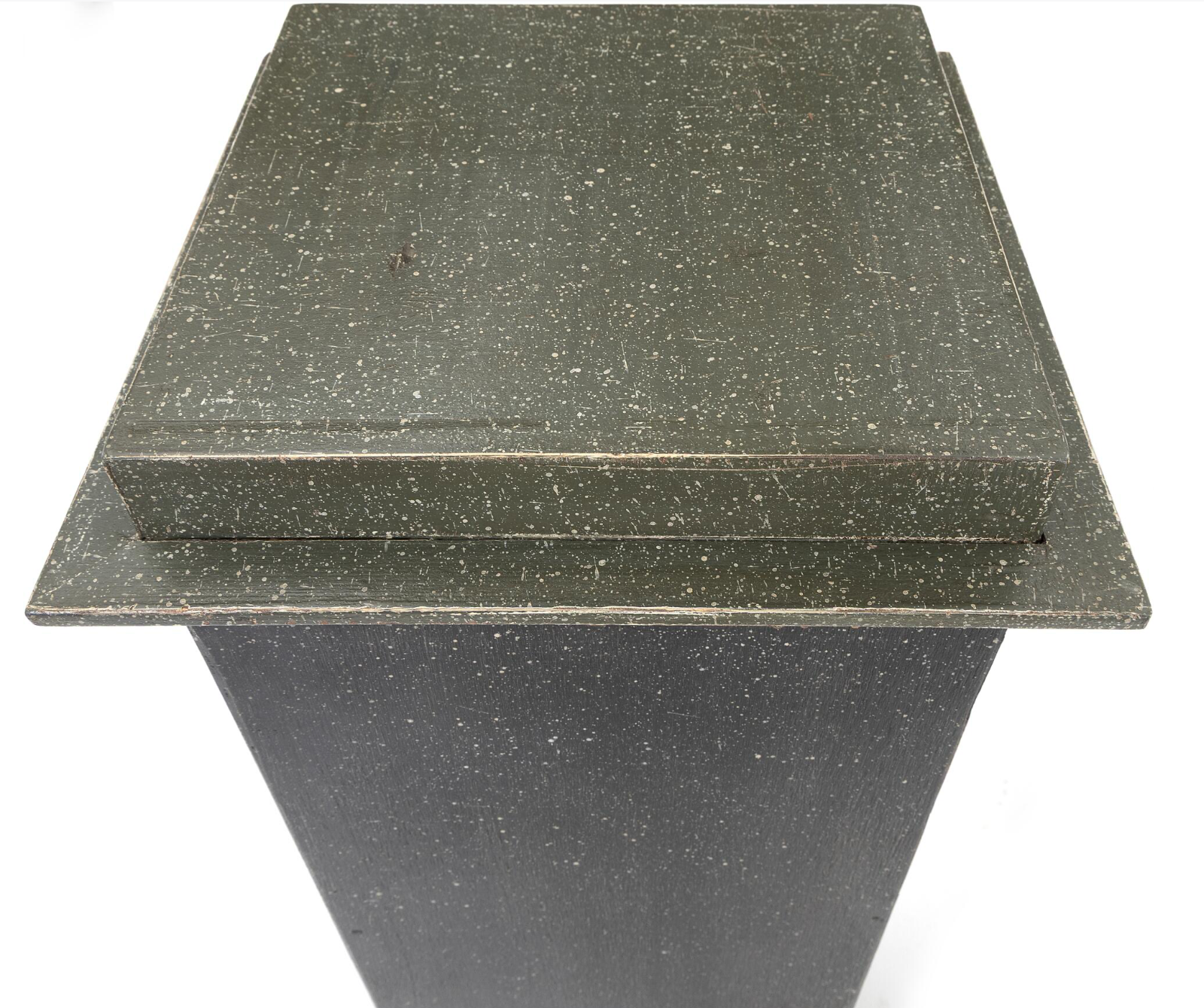 Pair of Swedish Gustavian Style Faux Porphyry Pedestals