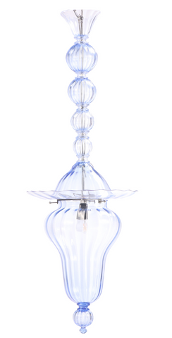 Venini glass Italian pendant light fixture