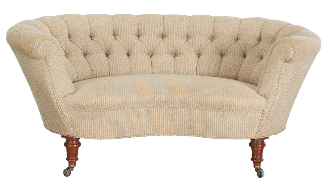 Victorian Rosewood Kidney Shaped Sofa