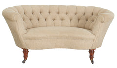 Victorian Rosewood Kidney Shaped Sofa