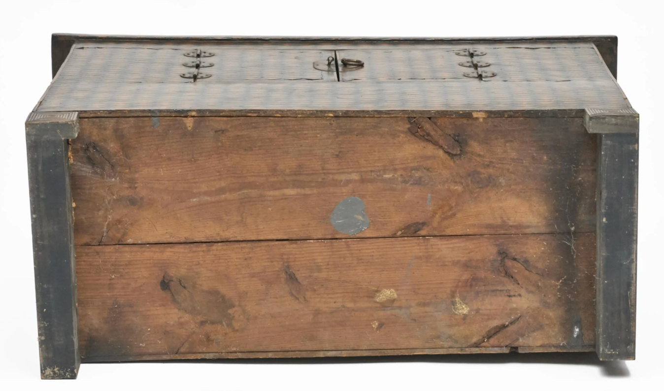 Korean Chestnut and Pearwood Royal Bedside Chest