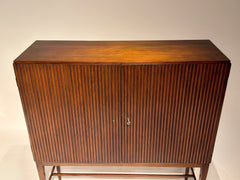 Frode Holm for Illums Bolighus Two-Door Teak Cabinet on Tapered Legs