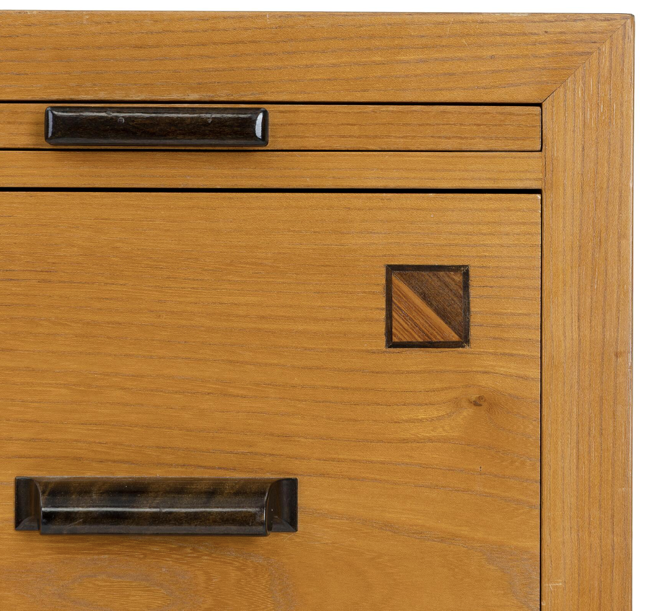 Swedish Design Chest of Drawers with Inlay