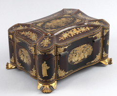 Chinese Lacquer Dresser Box