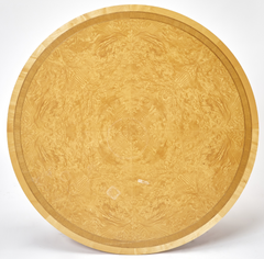 David Linley Burlwood Center Table in Sycamore