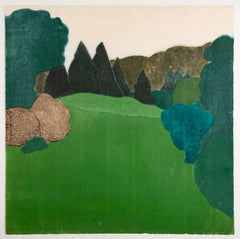 A Wood cut Print By Richard Kemble