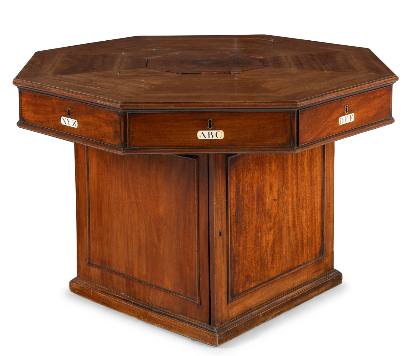 George III Mahogany Rent Table