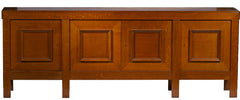 Charles Dudouyt Oak Four Door Sideboard
