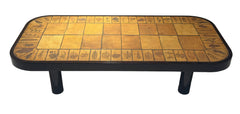 Roger Capron Large Ceramic Tile Top Coffee Table