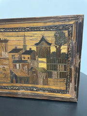18th Century French Straw Marquetry, 'Marqueterie de Paille' Work Box