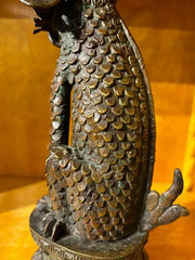 19th Century Chinese Bronze Chimera Guardian Figure
