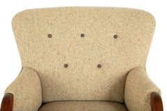 Armchair In The Manner of Viggo Boesen in BDDW fabric