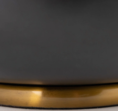 Maison Charles Gilt Bronze and Metal 'Kazan' Table Lamp