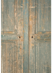 Swedish Gustavian Carved and Painted Armoire