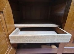 Charles Dudouyt Oak Four Door Sideboard