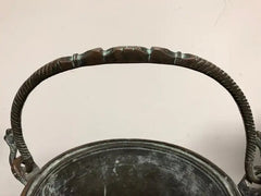 Ottoman Copper Bucket With Incised Decoration