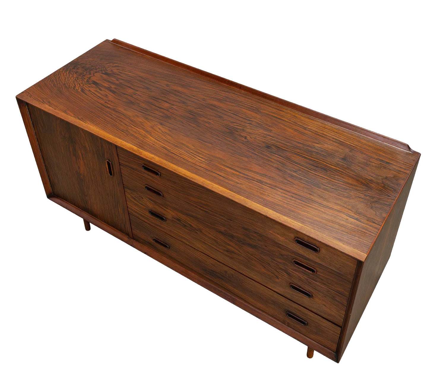 Arne Vodder Rosewood Sideboard/Credenza for George Tanier