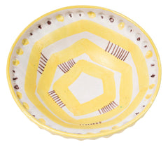 Guido Gambone Majolica Ceramic Bowl