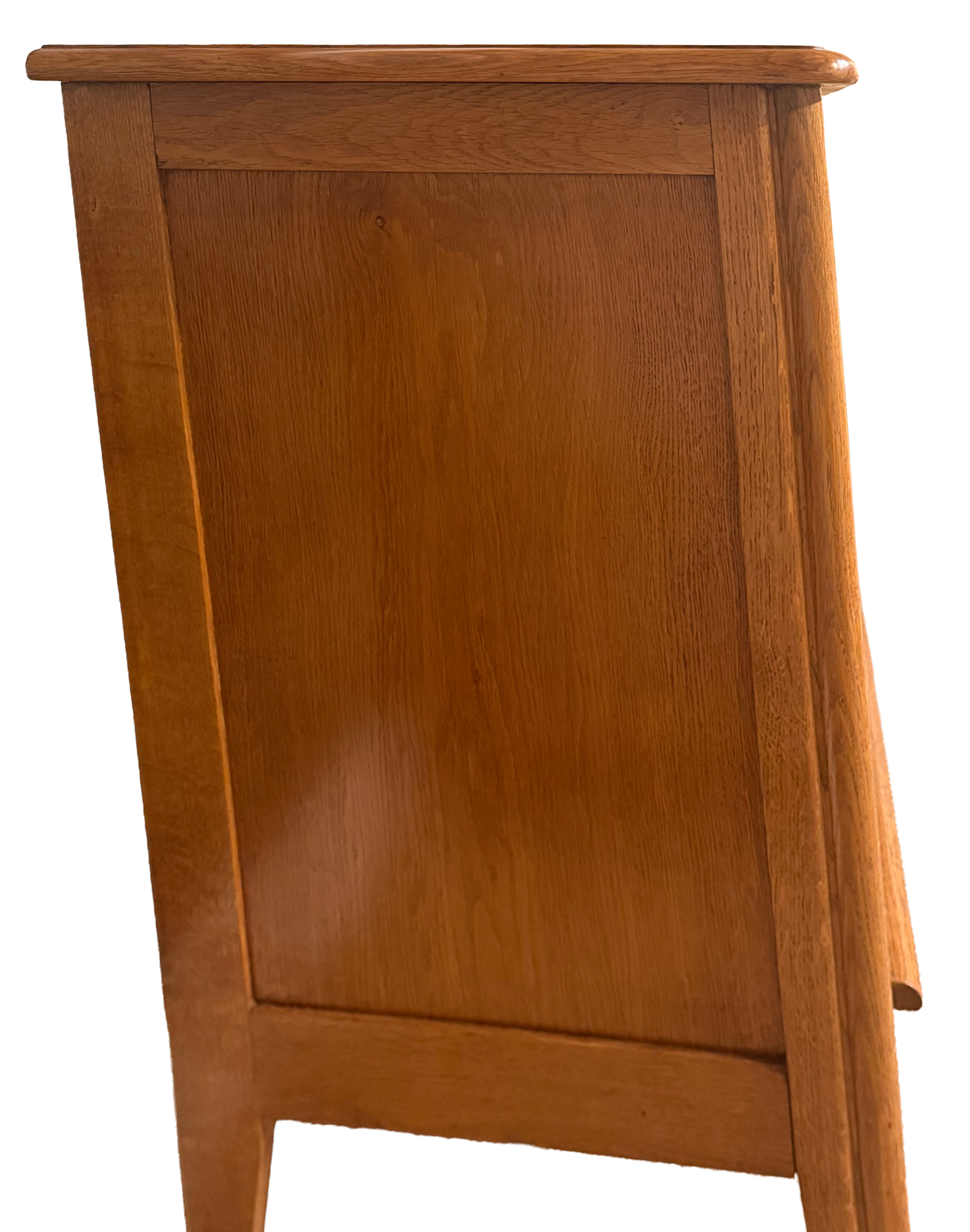 French Oak Sideboard in the Manner of Charles Dudouyt