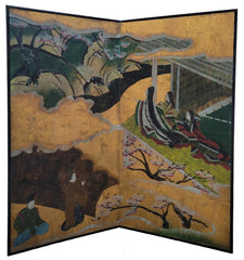 Japanese Byōbu Kanō School Screen