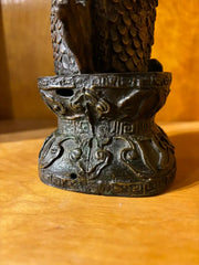 19th Century Chinese Bronze Chimera Guardian Figure