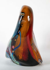 Art Glass Sculpture by American Glass Artist Rollin Karg