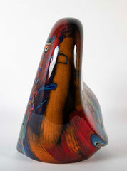 Art Glass Sculpture by American Glass Artist Rollin Karg