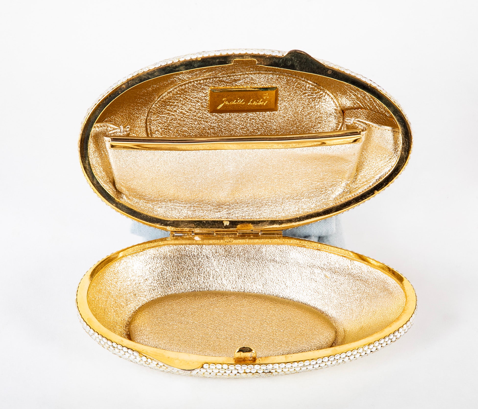 Judith Lieber Minaudiere in the Form of a Resting Duck Judith Lieber Minaudiere in the Form of a Resting Duck