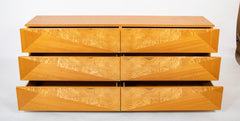 Italian "Giorgio Collection" Burr Satinwood Dresser