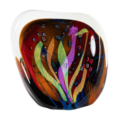 Art Glass Sculpture by American Glass Artist Rollin Karg
