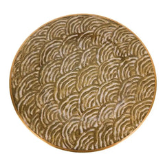Asian Art Déco Cloisonné Charger or Bowl