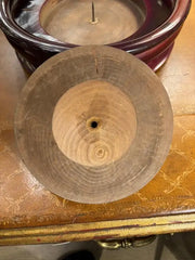 19th Century Continental Roulette Wheel with Lacquered Finish