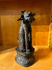 19th Century Chinese Bronze Chimera Guardian Figure