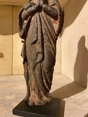 17th French Century Iron Figure of The Virgin